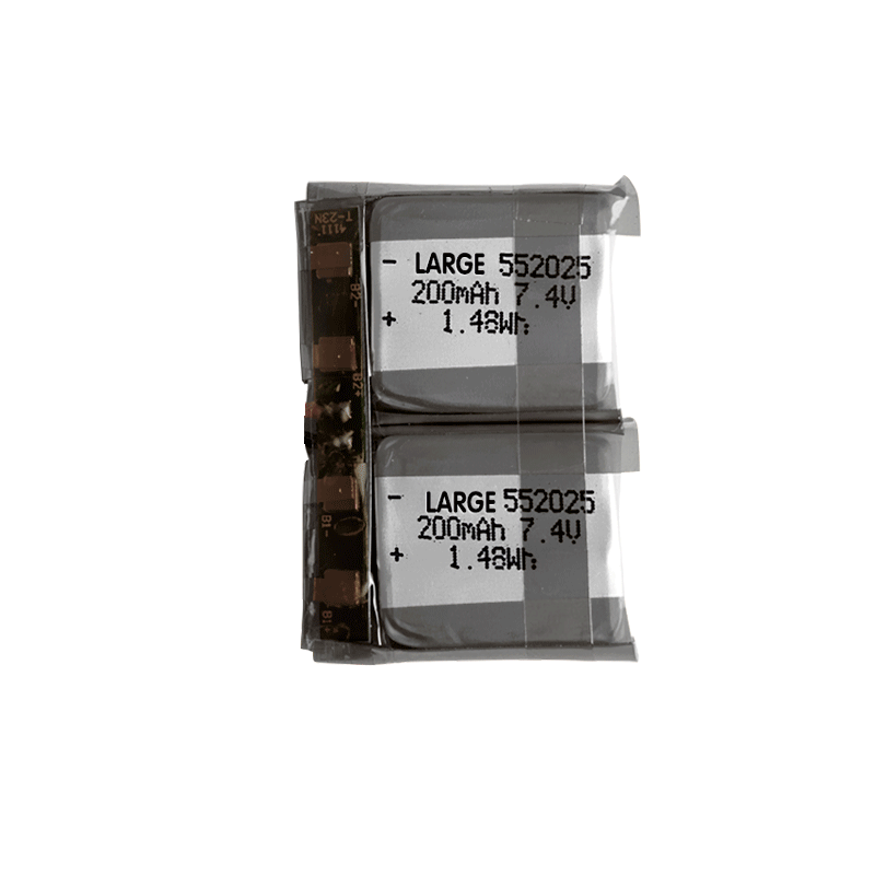 7.4V 200mAh 552025 聚合物锂电池