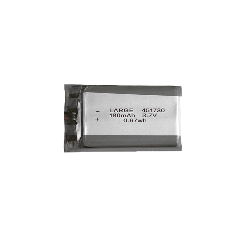 3.7V 150mAh 451730 电子血压计聚合物锂电池 钴酸锂材料
