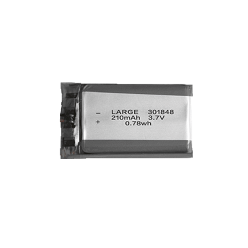 3.7V 210mAh 301848 无线血氧仪聚合物锂电池 钴酸锂材料