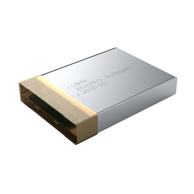 3.7V 500mAh 682634 宠物追踪器聚合物锂电池，钴酸锂材料