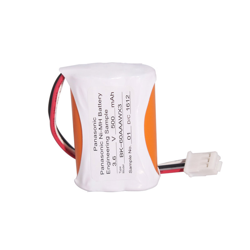 3.6V 500mAh TBOX 车载运算器用宽温镍氢电池